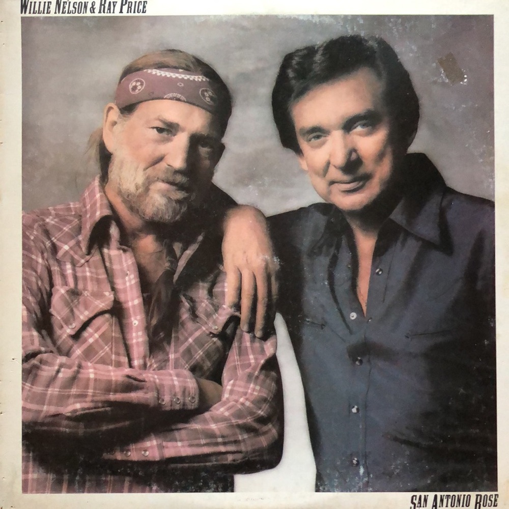 Willie Nelson Ray Price San Antonio Rose Vinyl LP '80